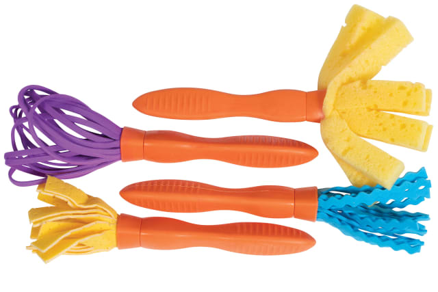 Triangle Grip Mini Texture Wands - Set of 4 - Set 1