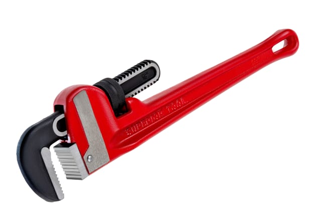 18“ Heavy-Duty Straight Cast-Iron Pipe Wrench