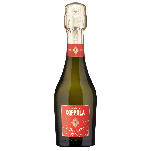 Francis Coppola Diamond Collection Prosecco Sparkling Wine, Italy, 187mL Glass Bottle