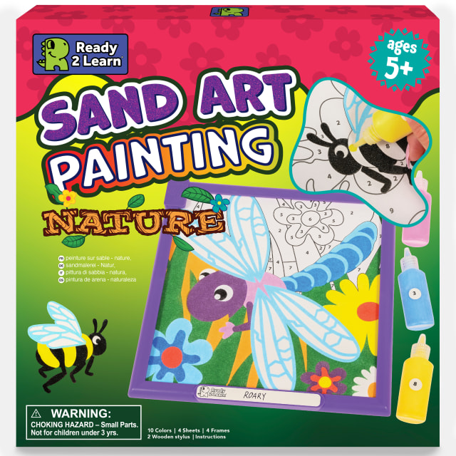 Sand Art Painting - Color By Number - Nature