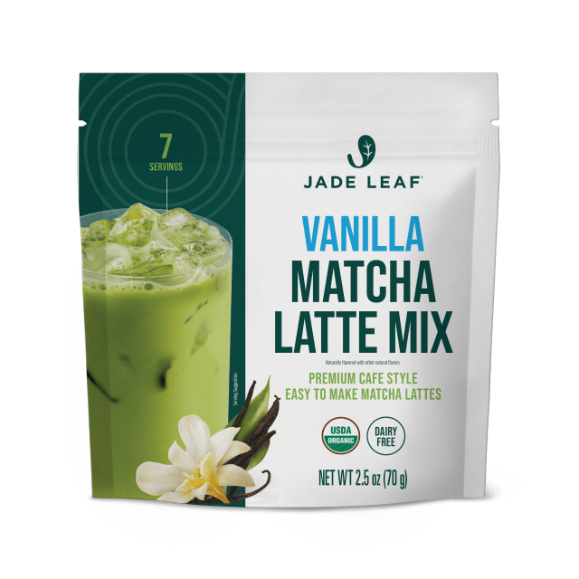 Jade Leaf Organic Matcha Latte Mix US Vanilla (2.5oz)
