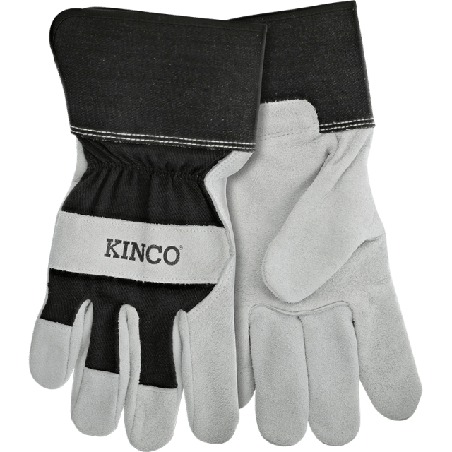 Suede Cowhide Palm with Safety Cuff