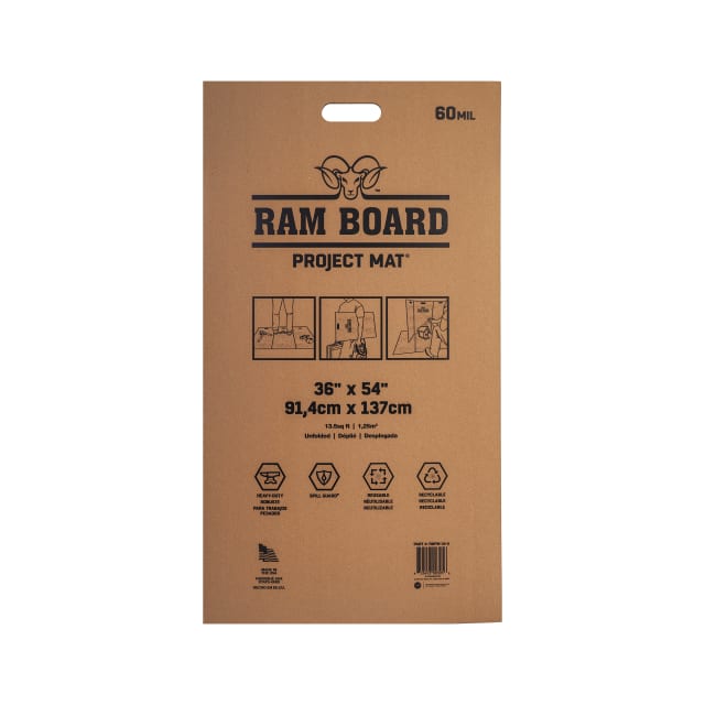 Ram Board Project Mat, 25pk with Display Box