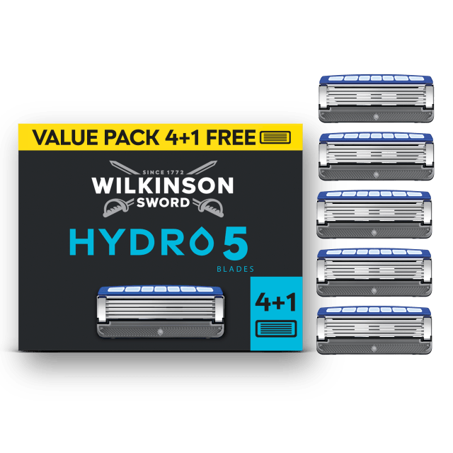 Wilkinson Sword Hydro 5 Men’s Razor Blade Refills 4+1 pack