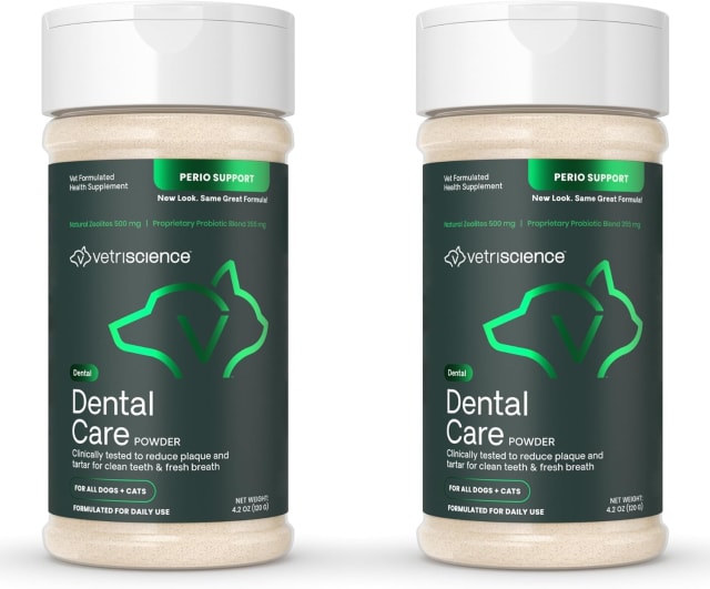 VS Dental Care Powder, Dogs, 2 PACK MPK