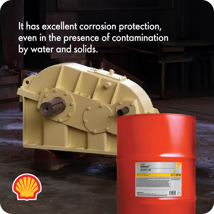 Shell Omala S4 GXV 320 Synthetic Industrial Gear Oil, 55 Gallon Drum ...