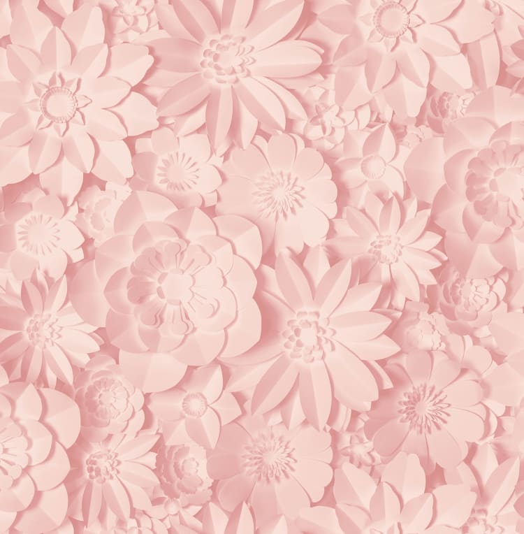 Pink Sample Images Dacre Pink Floral Wallpaper Sample | York Design Group Product Catalog
