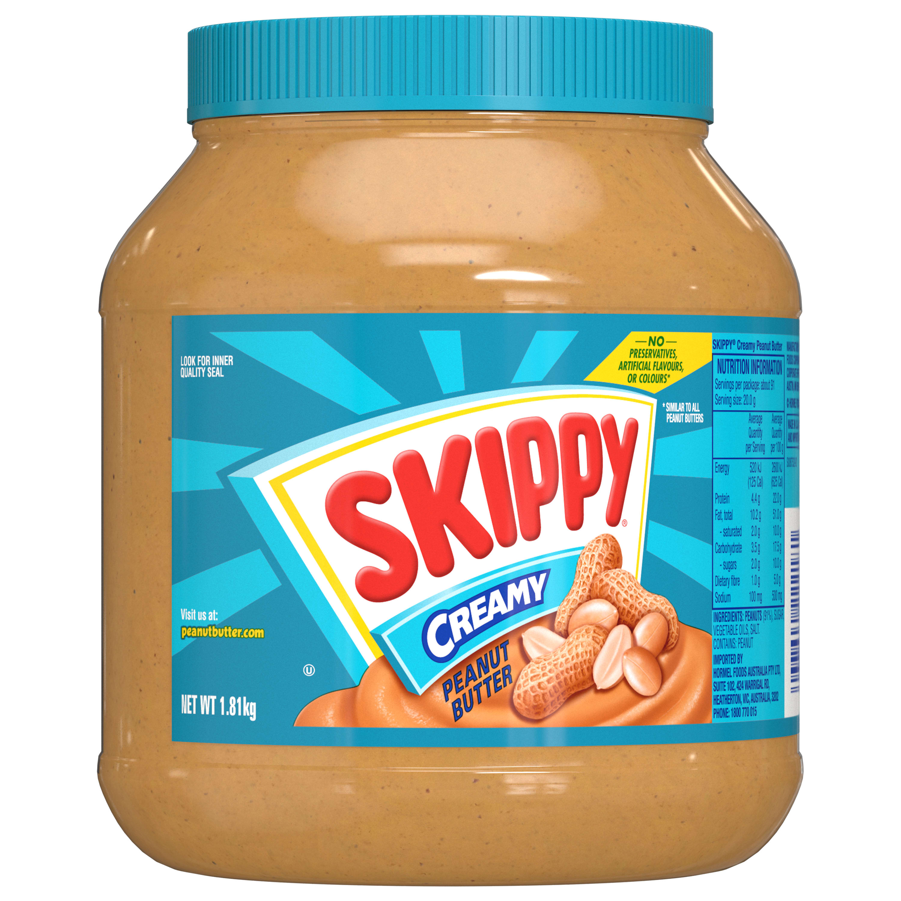 SKIPPY™ PEANUT BUTTER Creamy 64 oz (1.81 kg)