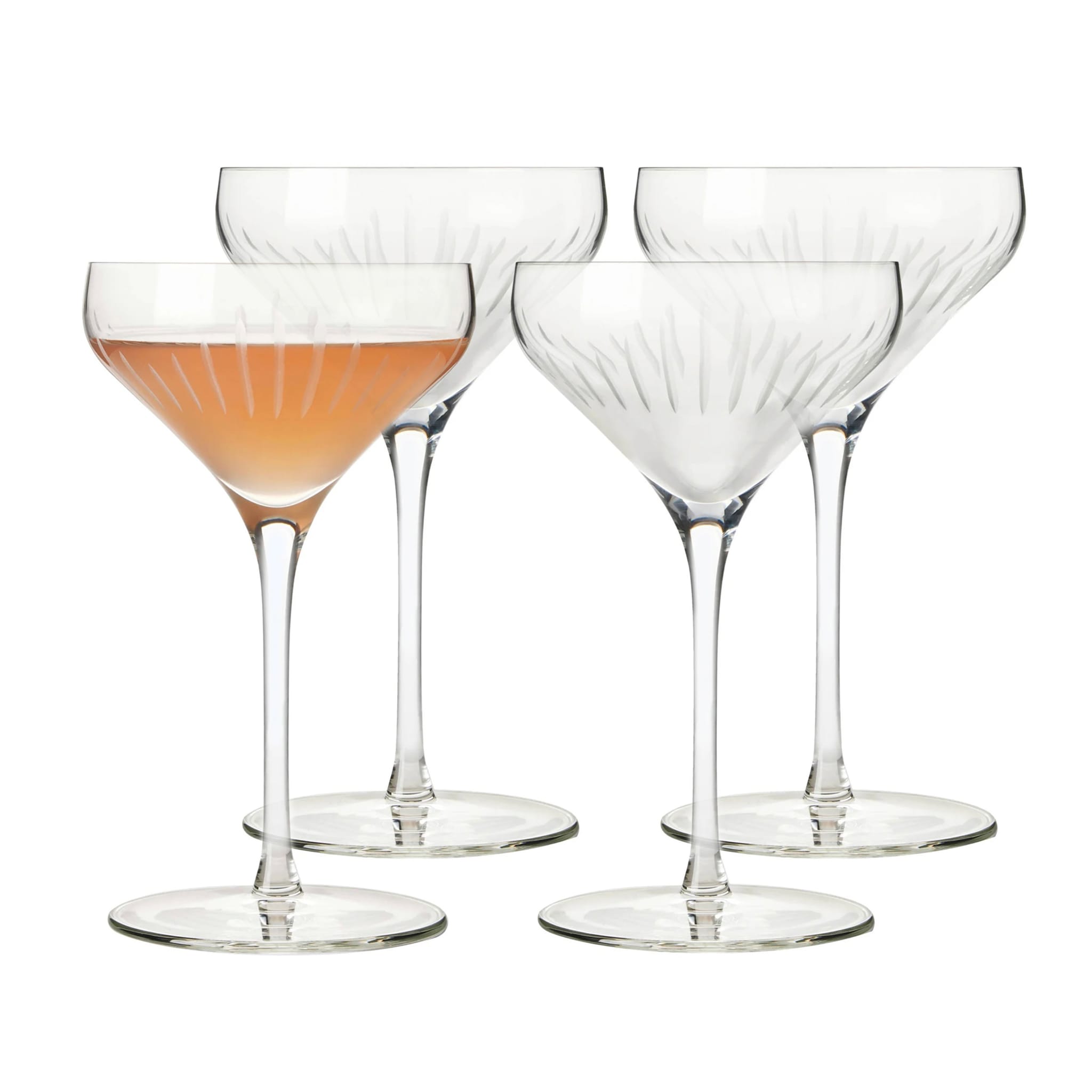Crate And Barrel Coupe Glasses