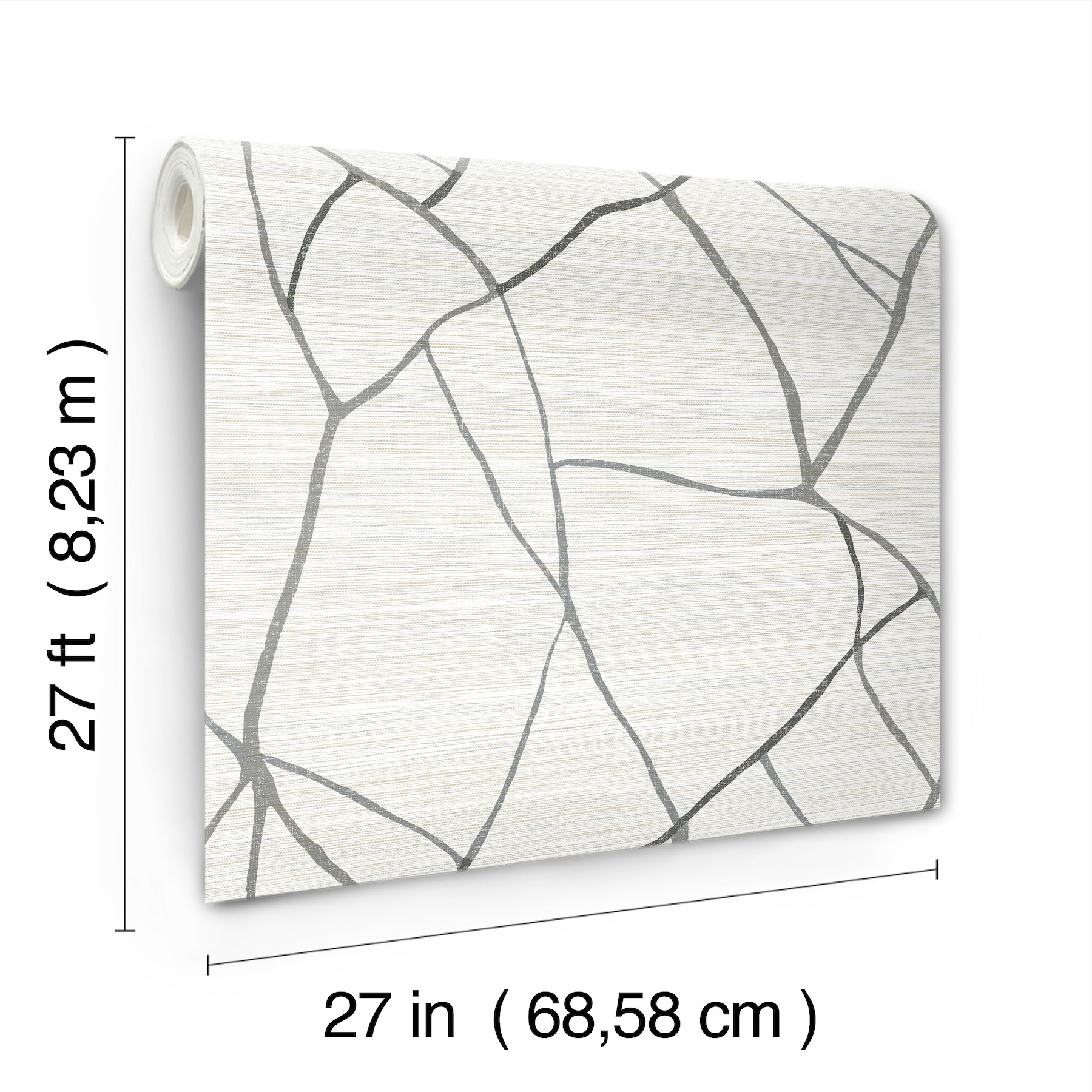 Raska Ivory Wallpaper | York Design Group Product Catalog