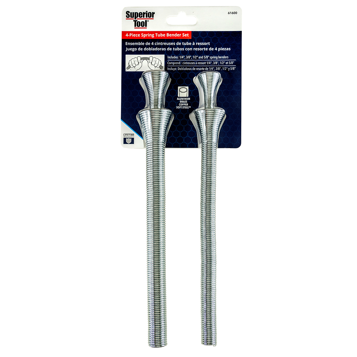 4-Piece Spring Tube Bender Set | Superior Tool Digital Assets
