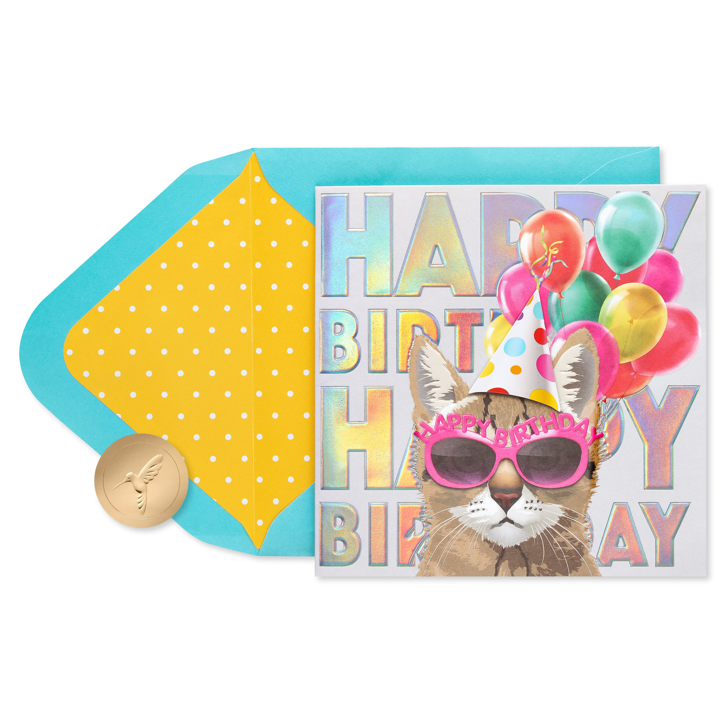 One Cool Cat Birthday Greeting Card - Papyrus