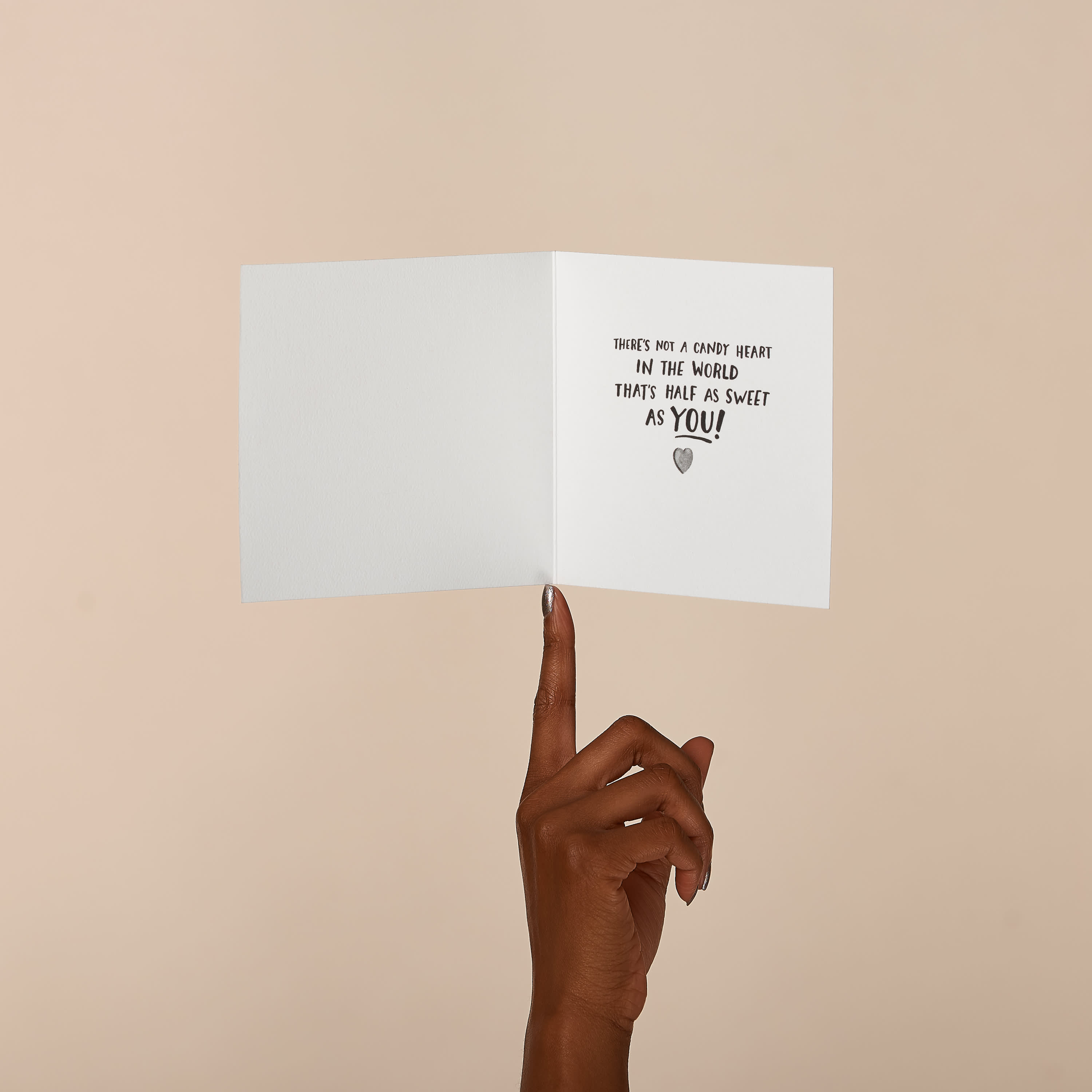 Candy Heart Valentine's Day Cards, 6-Count image