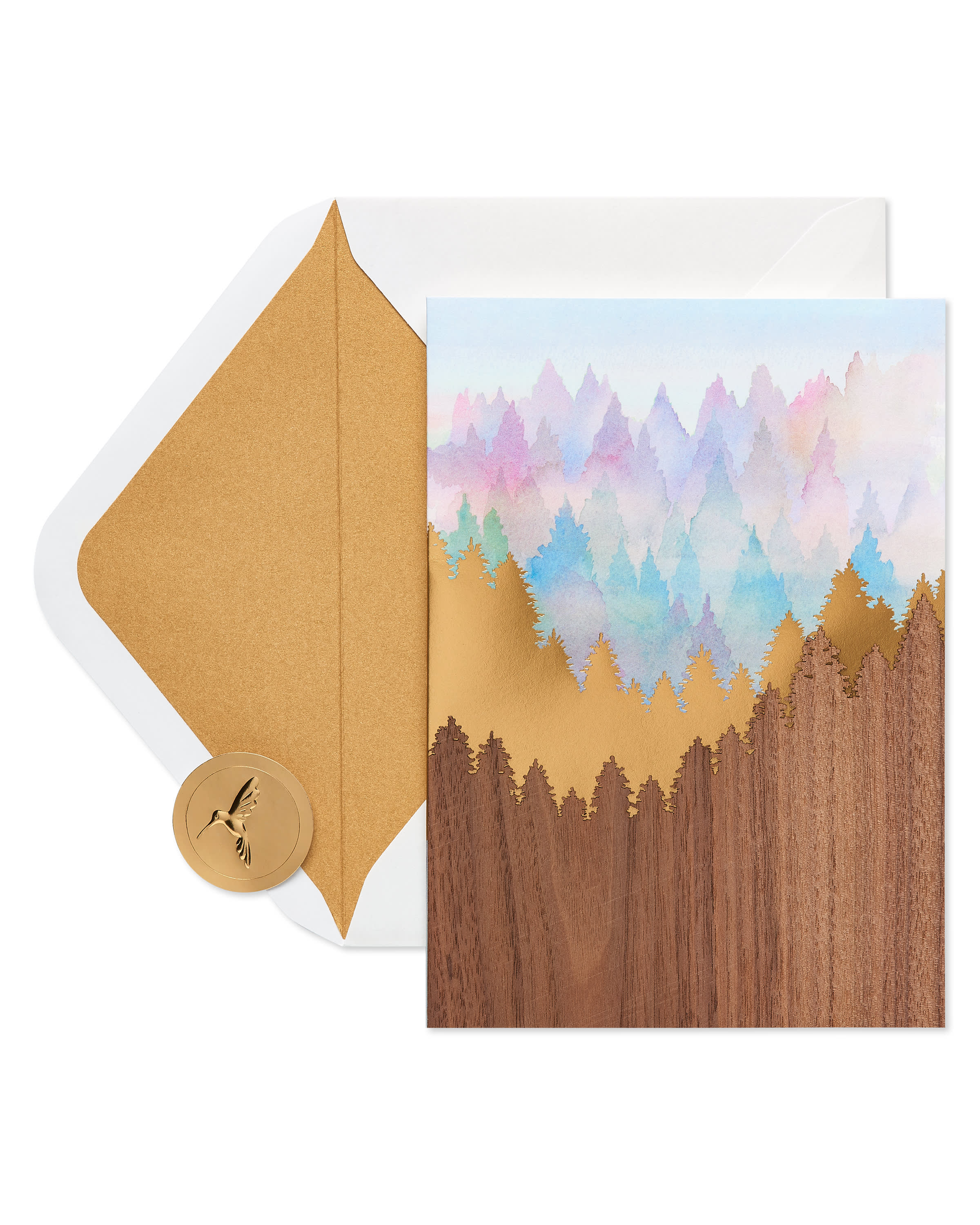 Scenic Mountain Thinking Of You Blank Greeting Card - Papyrus