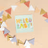 Hello Baby Congratulations Card image