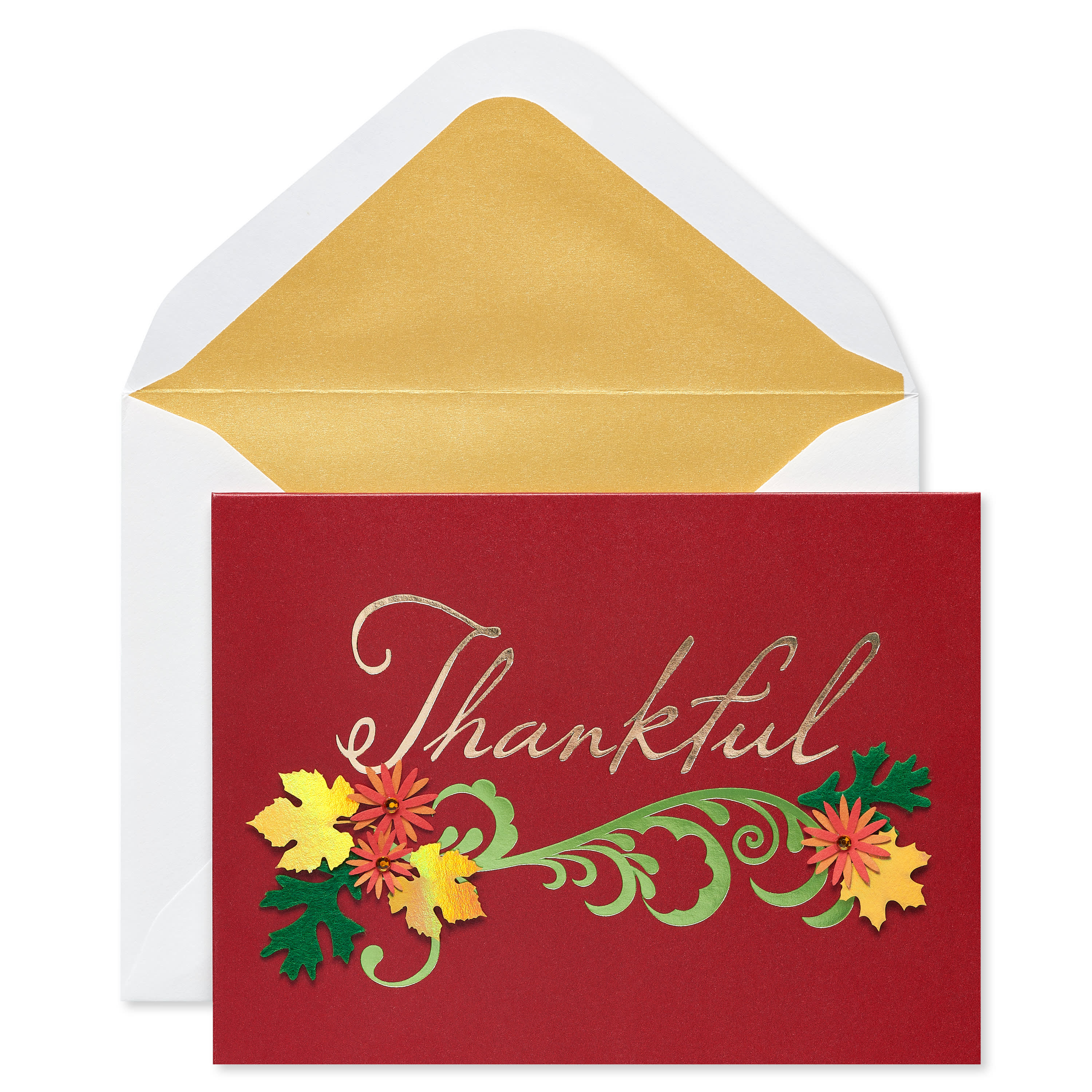 Thankful Thanksgiving Greeting Card Papyrus