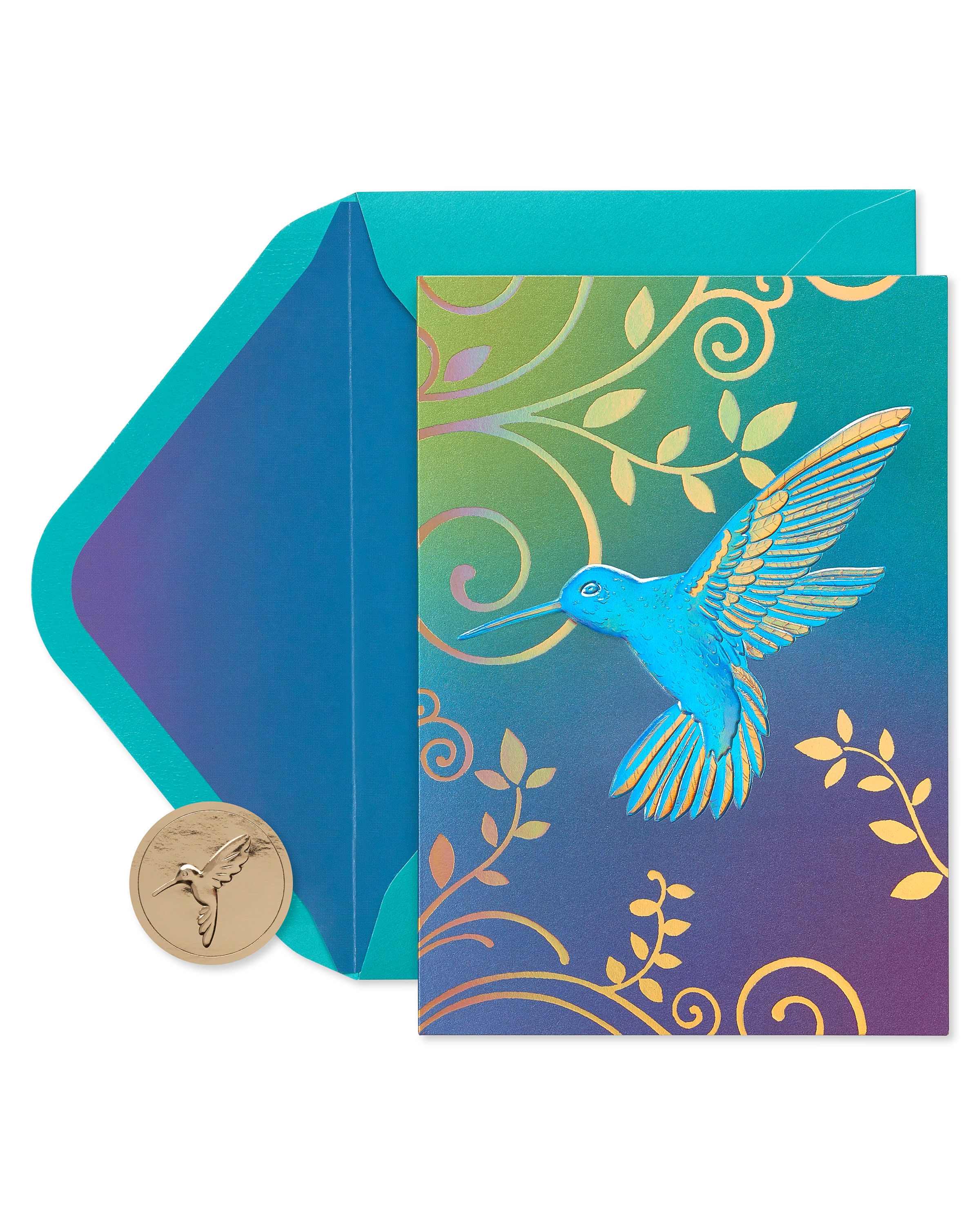 Blank Inside Hummingbird Boxed Blank Note Cards, 12-Count | Papyrus