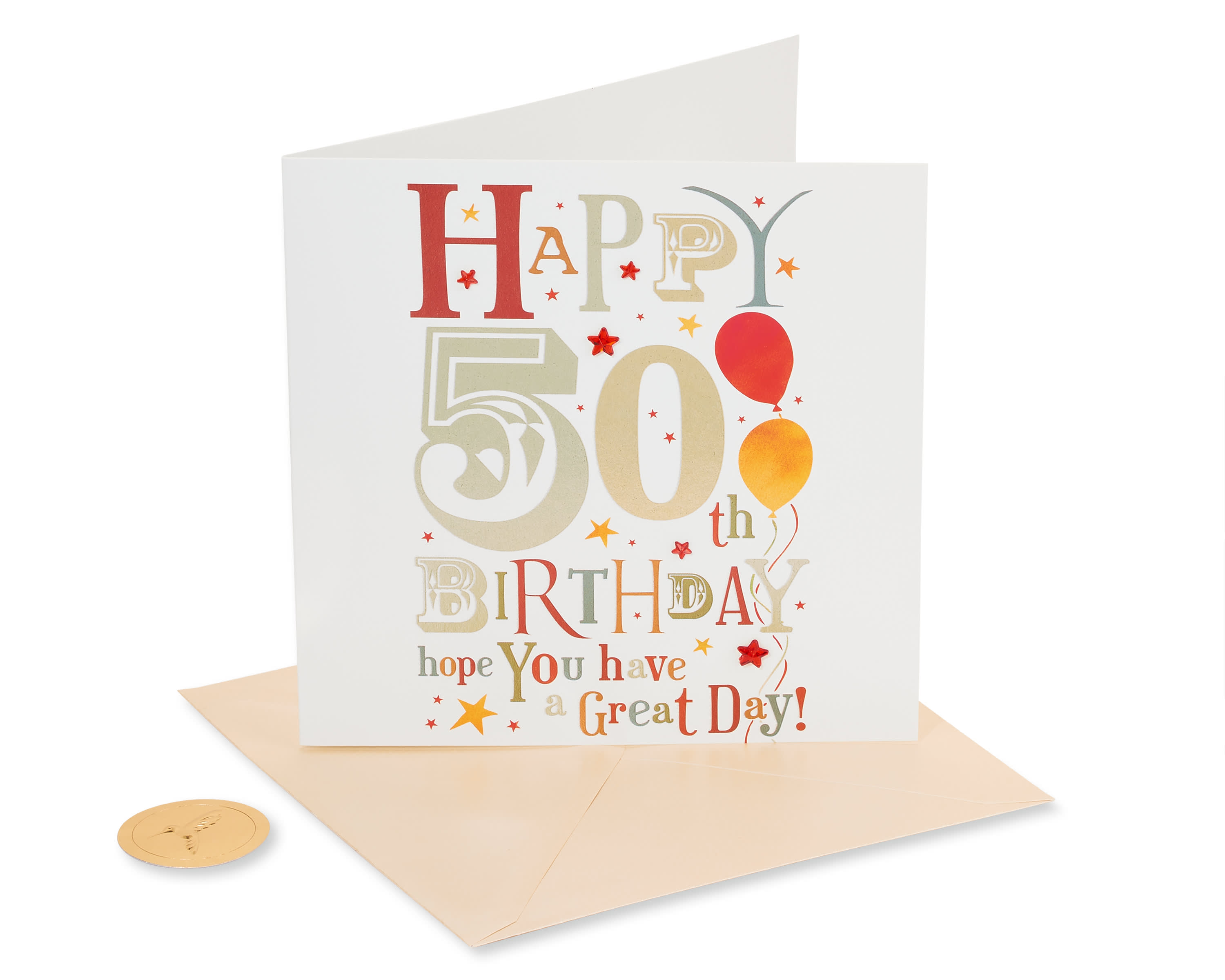 Happy 50th Birthday Greeting Card | Papyrus