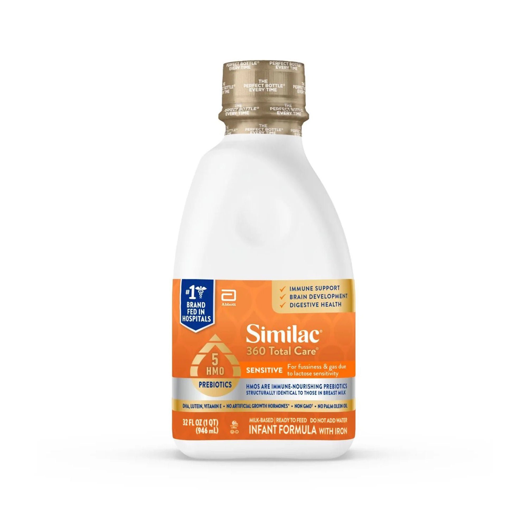 Abbott Nutrition SIMILAC, TOTAL CARE 360 SENSI READY TO FEED INF 32OZ (6/CS)