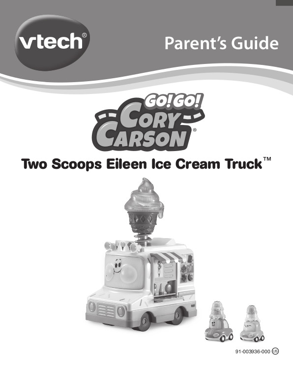 VTech Go! Go! Cory Carson Two Scoops Eileen Ice Cream Truck Walmart