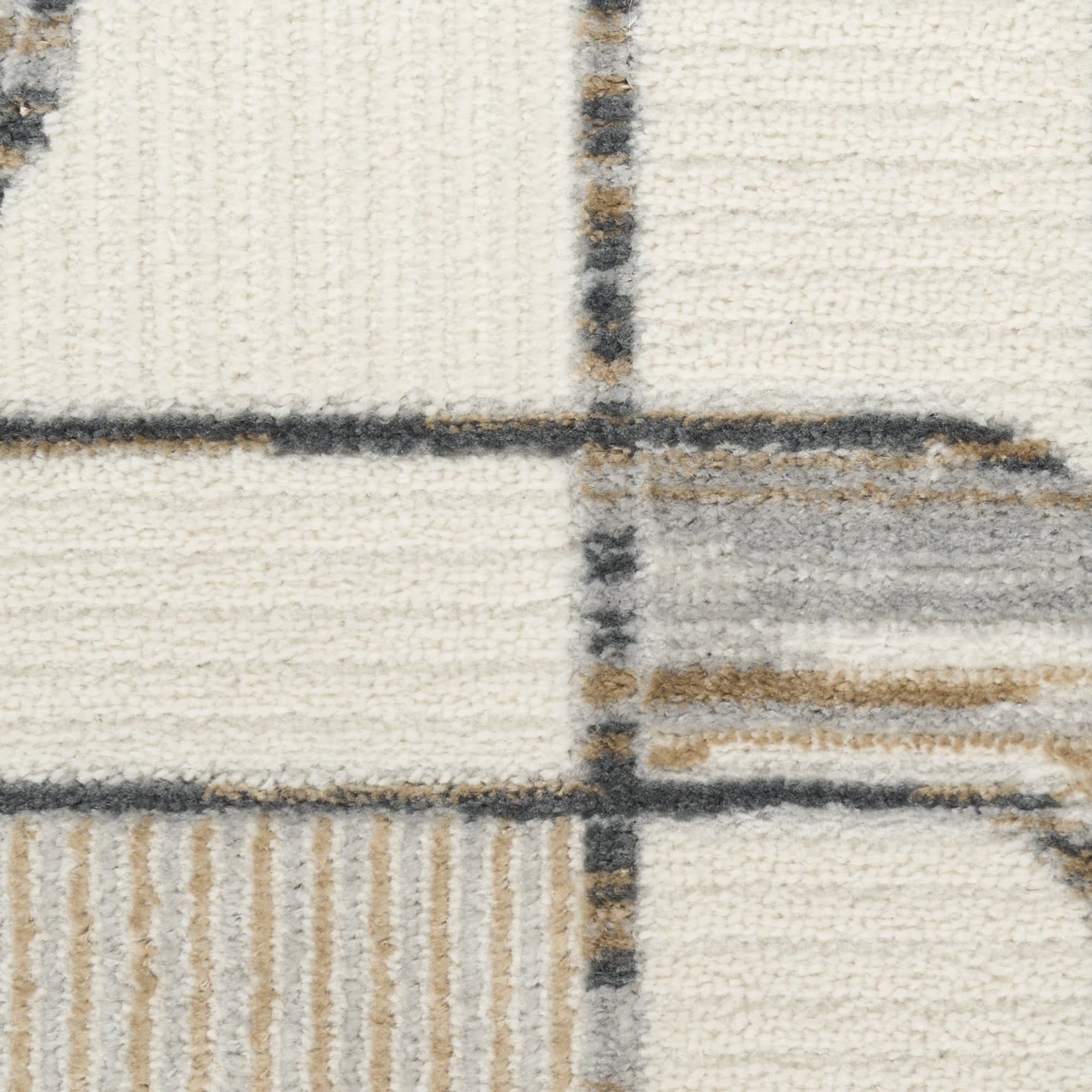 Nourison Nordic 8' x 10' Ivory Multicolor Mid-Century Modern Indoor Rug