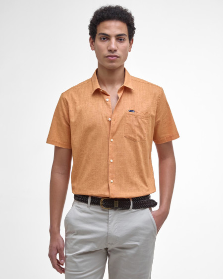 Hemd Pigment Dye Slub Short-Sleeved