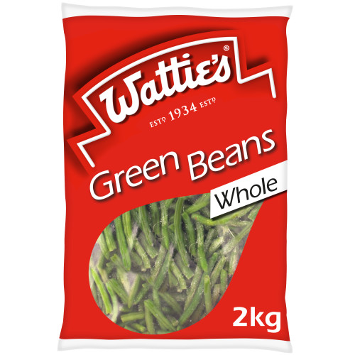  Wattie's® Green Beans Whole 2kg x 6 