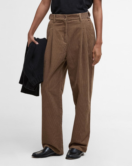 Pantaloni a coste sottili Yasmin