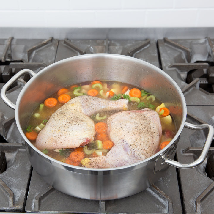 10-quart Optio™ brazier in natural finish