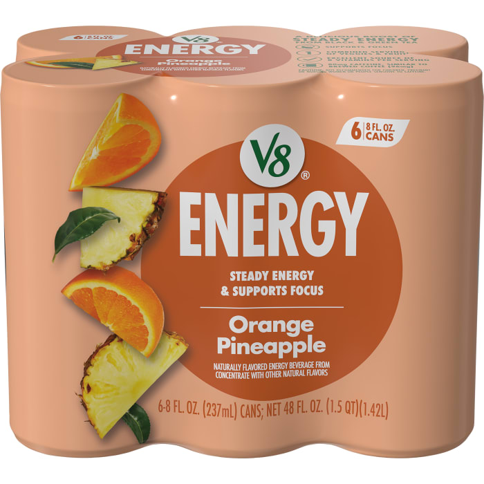 Orange Pineapple Energy Drink