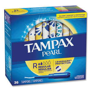 PG71127, Procter & Gamble, Pearl Tampons, Regular