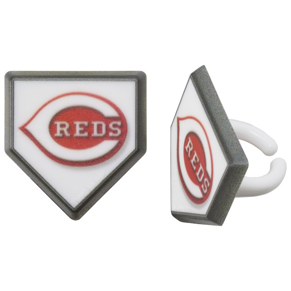 MLB® Home Plate Team Logo Cupcake Rings