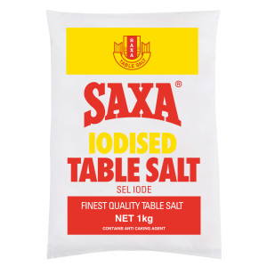 saxa® iodised table salt 1kg image