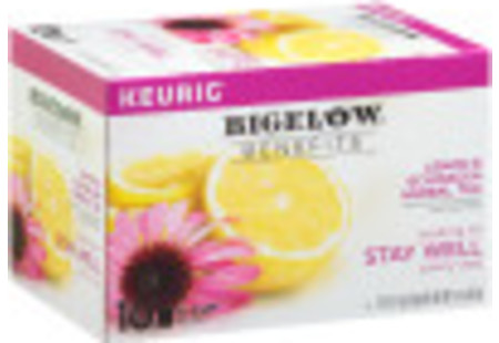 Benefits Lemon and Echinacea Herbal Tea K-Cup® Pods - Case of 6 boxes- total of 60 K-Cup® Pods