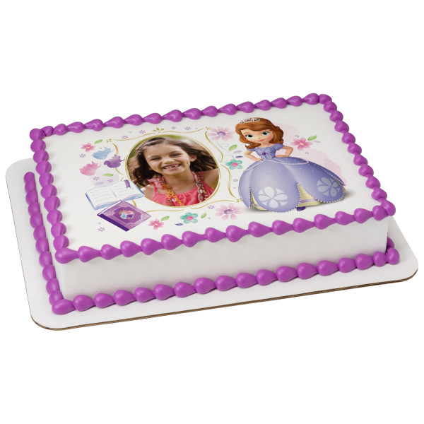 Sofia The First Dreaming In The Garden Photocake Frame | DecoPac