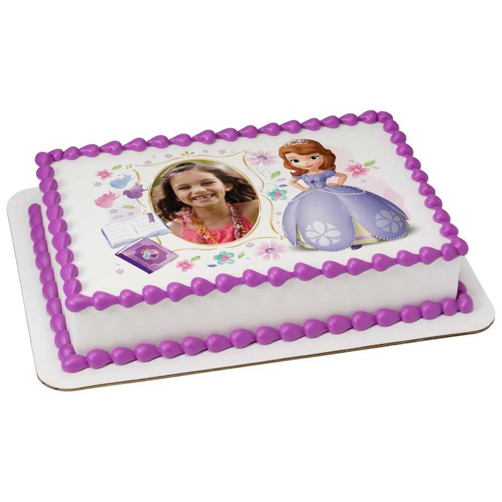 Image Cake Sofia the First Dreaming in the Garden