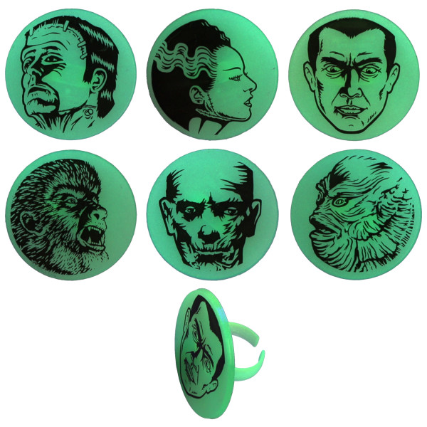 Universal Monsters Cupcake Rings