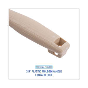 Boardwalk, 4.5in, Counter Brush with 3.5in Handle, Tampico Bristles, Black