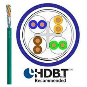 11101254 -Cat 6A LANmark-XTP Copper Cable, 23 AWG UTP, 4-Pair, Plenum, Indoor, Polymer Alloy, Blue, 1000 ft.