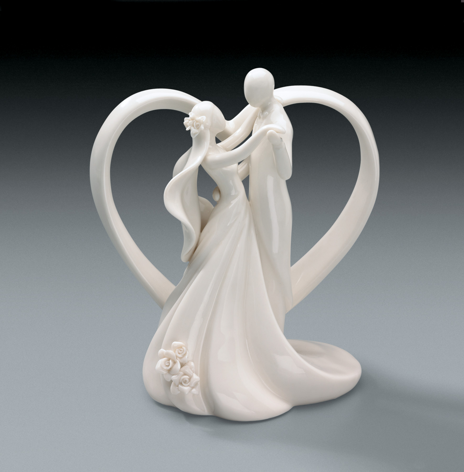 Dancing Couple Ceramic Wedding Ornament DecoPac