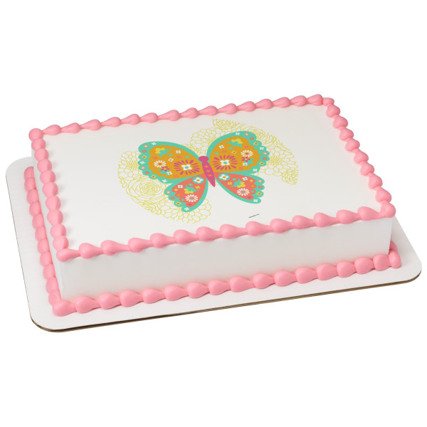 Butterfly PhotoCake® Edible Image®