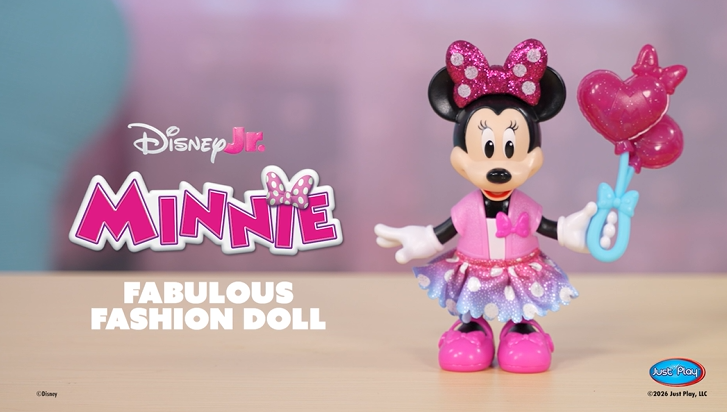 Disney Jr. Minnie Mouse Fabulous Fashion Doll product video