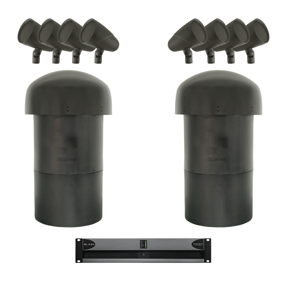 LS4T SAT/LS12T SUB - 8.2 LANDSCAPE SYSTEM W/ POWERZONE CONNECT 2004 (UNI) (KIT) (GROUND STAKE SOLD SEPARATELY)