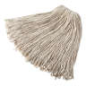 Rubbermaid Commercial, Value Pro, Cotton Cut-End Wet Mop Head with 1" Headband, 32 oz, White