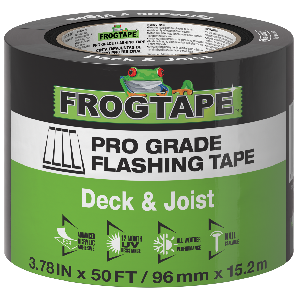FrogTape™ Pro Grade Deck and Joist Flashing Tape Primary Product Image