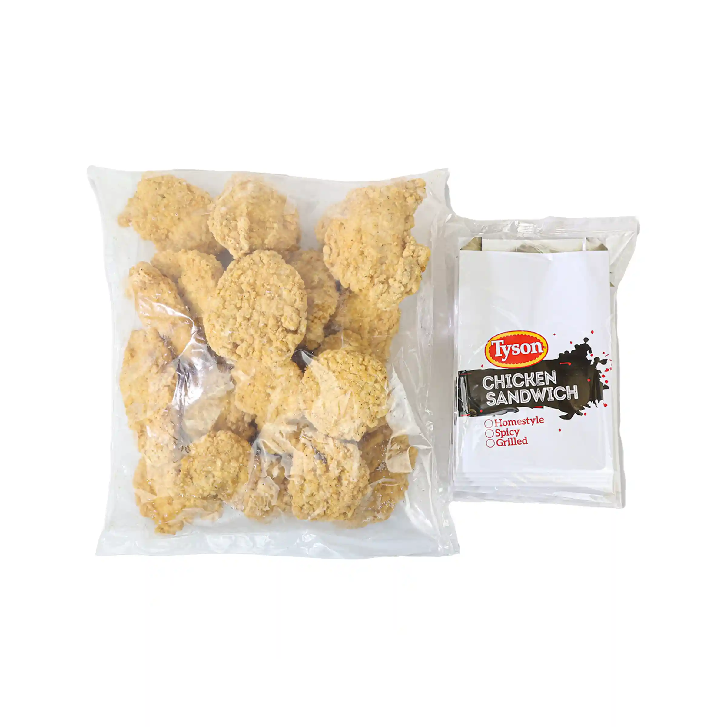 Tyson® To Go Fully Cooked Homestyle Chicken Breast Filet Fritters, 4 oz._image_3