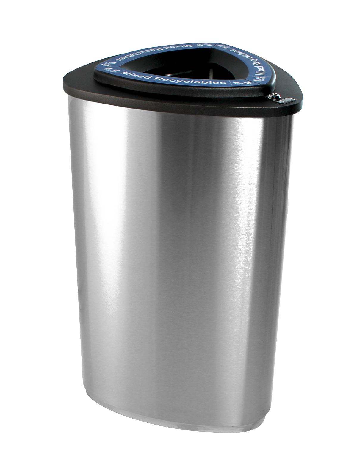 BOKA – Single – Xl – Mixed Recyclables – Full – Stainless Steel