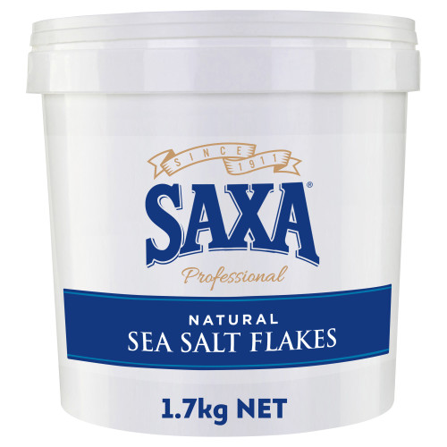  Saxa® Natural Sea Salt Flakes 1.7kg 