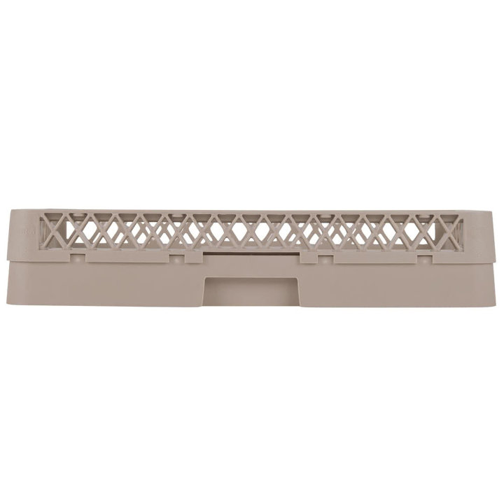 Half-size Traex® flatware rack with one extender in beige