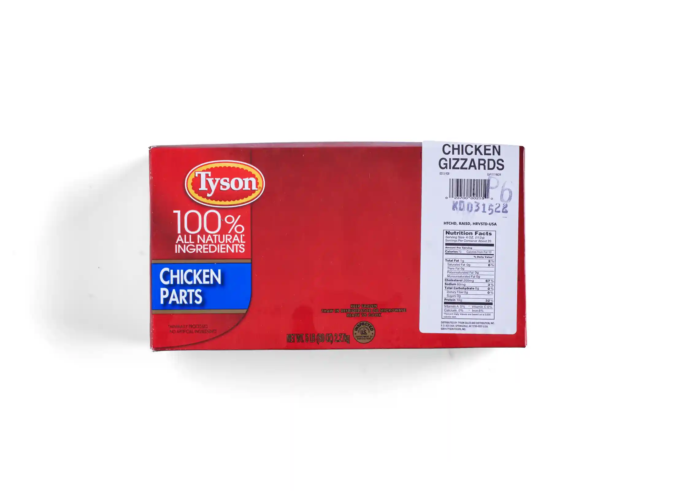 Tyson® Uncooked Unbreaded Chicken Gizzards_image_21